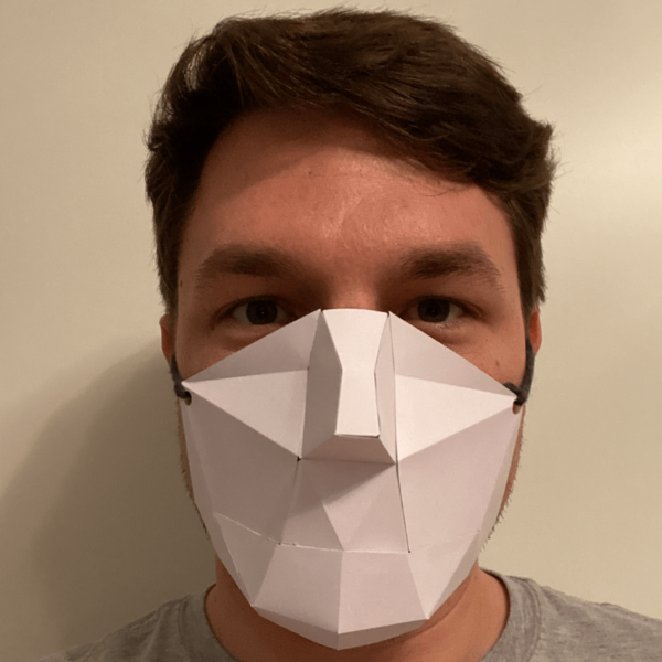 DIY Mundmaske von Simons Papercraft