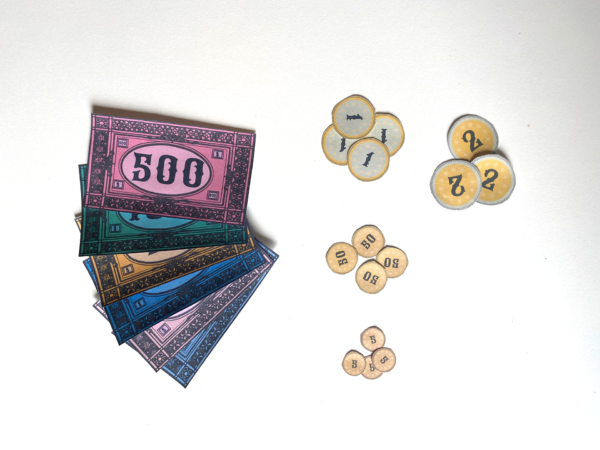 Spielgeld von Papierspiele